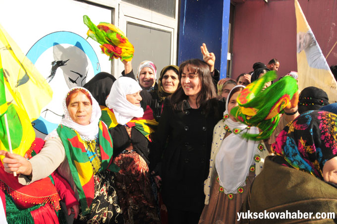 Hakkari'de 'Öcalan'a özgürlük' yürüyüşü 11