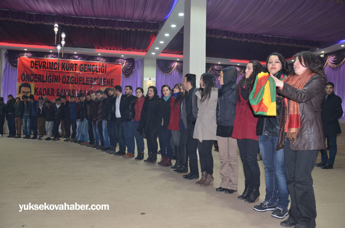 Gever HDP-DBP gençlik meclislerinden dayanışma gecesi 1