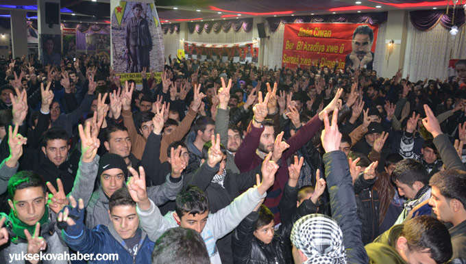 Gever HDP-DBP gençlik meclislerinden dayanışma gecesi 3