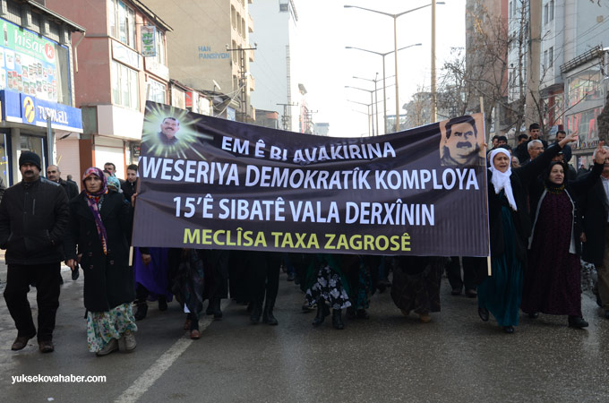 Yüksekova'da 15 Şubat protestosu 11