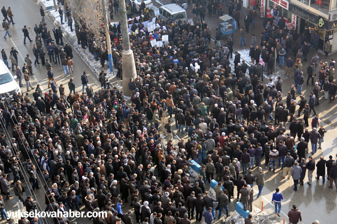 Yüksekova'da 15 Şubat protestosu 14