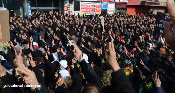 Yüksekova'da 15 Şubat protestosu 9