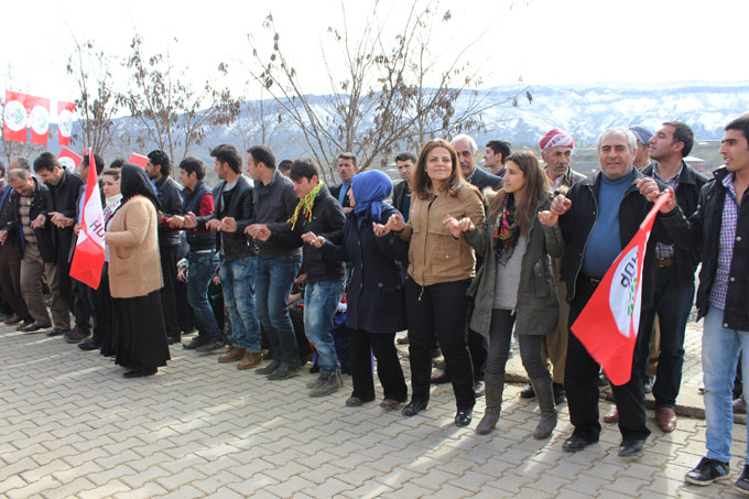 Derecik'te HDP Belde binası açıldı 13