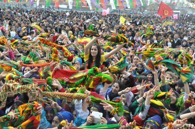 Urfa'nın etrafı Newroz ateşi 12