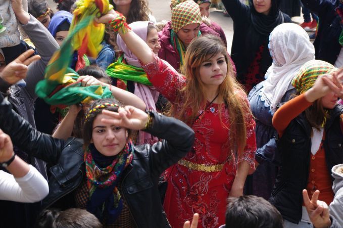 Urfa'nın etrafı Newroz ateşi 16