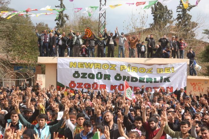 Urfa'nın etrafı Newroz ateşi 3