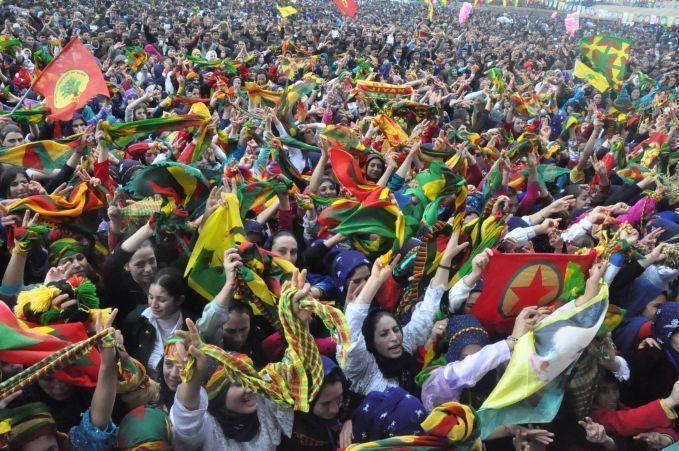 Urfa'nın etrafı Newroz ateşi 9