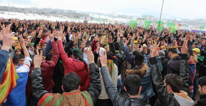 Erzurum ve Kars Newroz ateşi ile ısındı 12