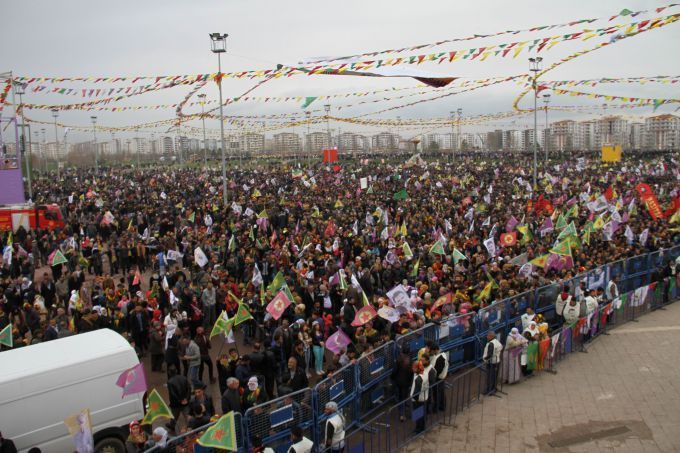 Newroz alanına kitlesel akış sürüyor 5