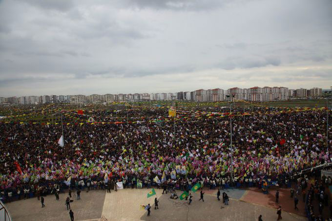 Newroz alanına kitlesel akış sürüyor 58