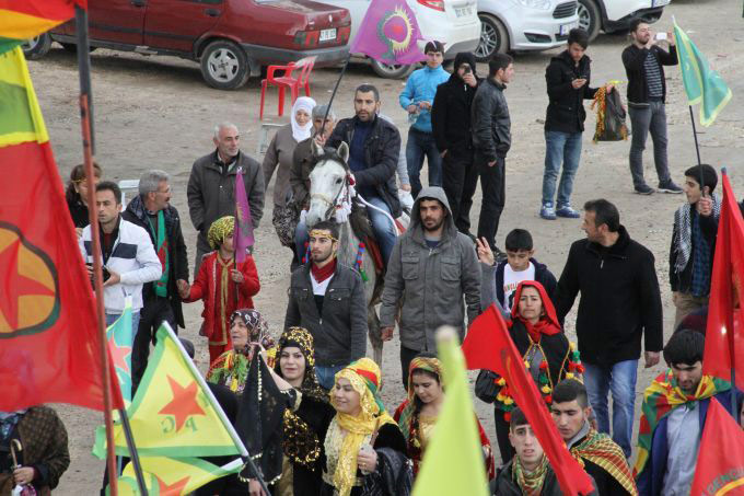 Newroz alanına kitlesel akış sürüyor 88