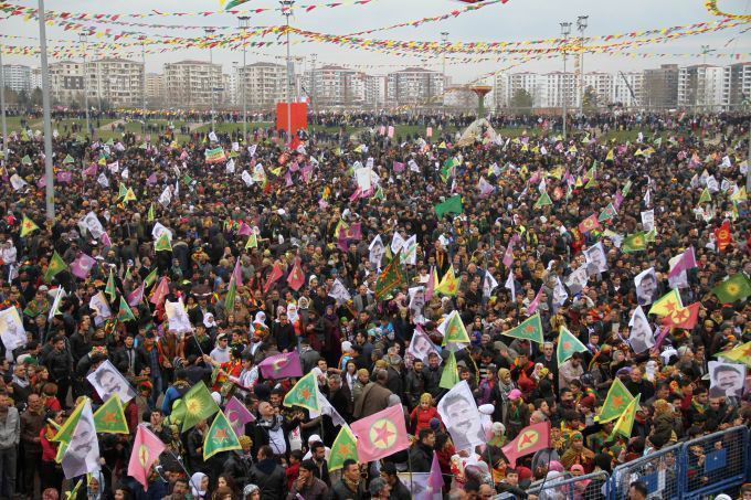 Newroz alanına kitlesel akış sürüyor 91