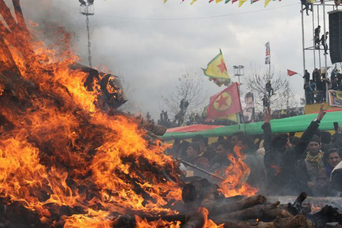 Newroz alanına kitlesel akış sürüyor 98