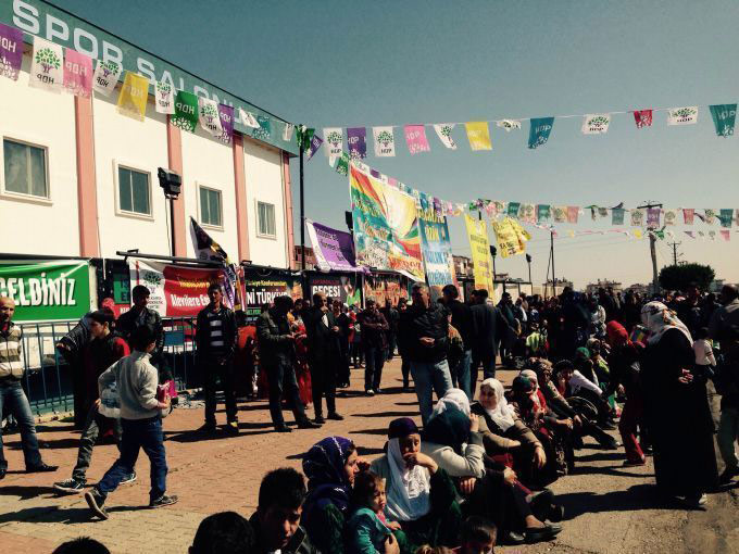 Çukurova'da yüzbinler Newroz ateşini yaktı 9