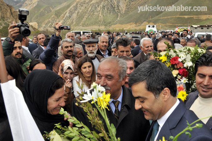 HDP’nin Hakkari adaylarına yapılan karşılamadan fotoğraflar 14