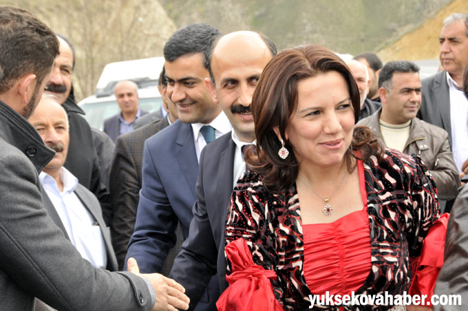 HDP’nin Hakkari adaylarına yapılan karşılamadan fotoğraflar 16