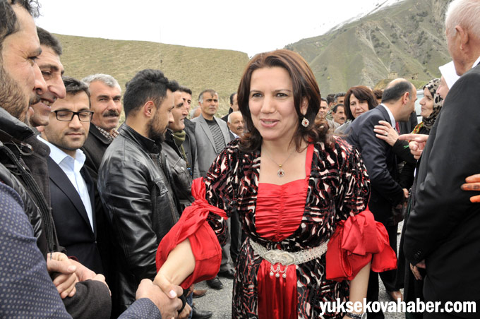 HDP’nin Hakkari adaylarına yapılan karşılamadan fotoğraflar 18