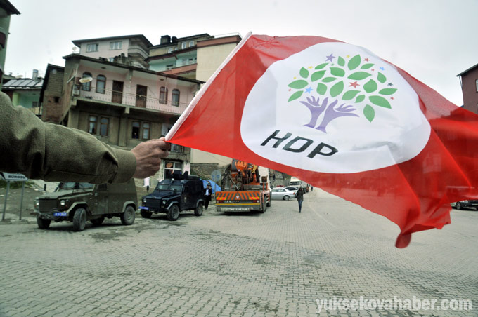 HDP’nin Hakkari adaylarına yapılan karşılamadan fotoğraflar 23