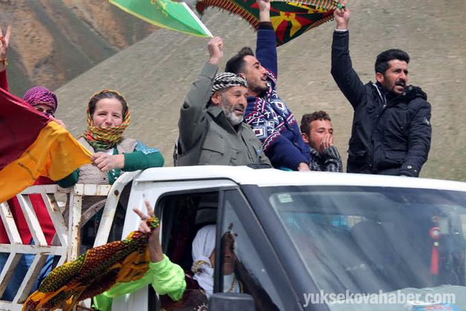 HDP’nin Hakkari adaylarına yapılan karşılamadan fotoğraflar 25