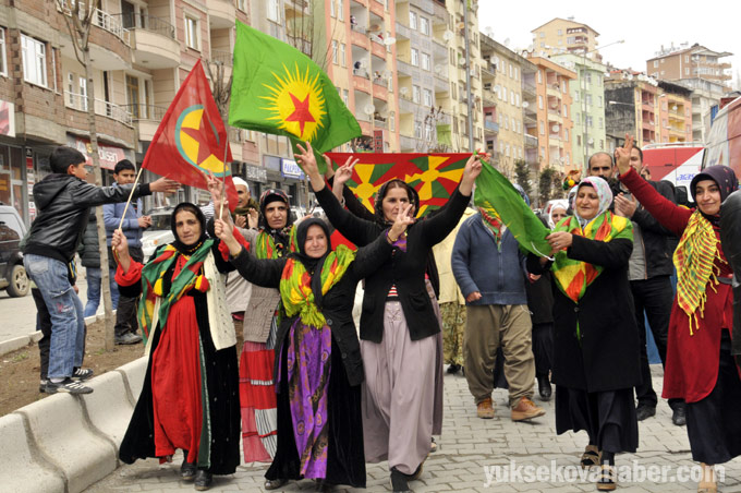 HDP’nin Hakkari adaylarına yapılan karşılamadan fotoğraflar 28