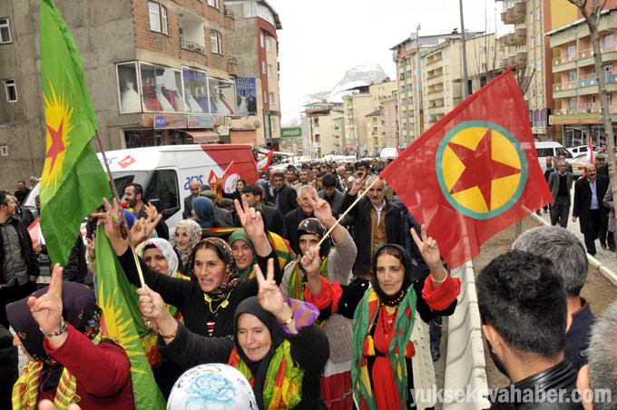 HDP’nin Hakkari adaylarına yapılan karşılamadan fotoğraflar 29