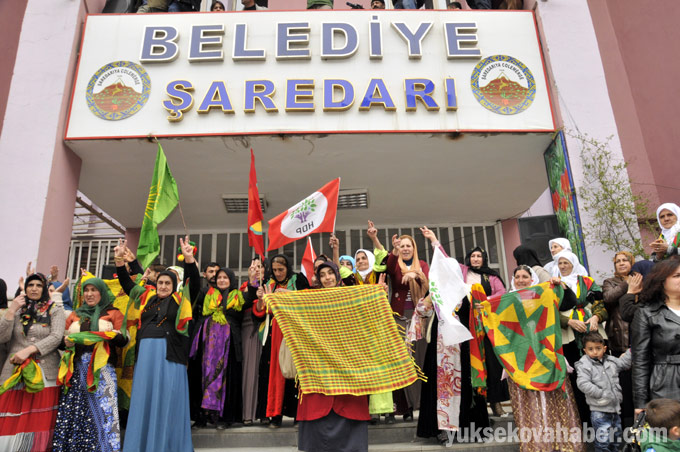 HDP’nin Hakkari adaylarına yapılan karşılamadan fotoğraflar 35