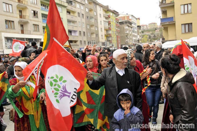 HDP’nin Hakkari adaylarına yapılan karşılamadan fotoğraflar 39