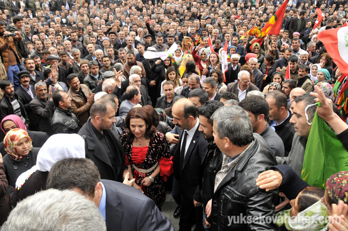 HDP’nin Hakkari adaylarına yapılan karşılamadan fotoğraflar 42