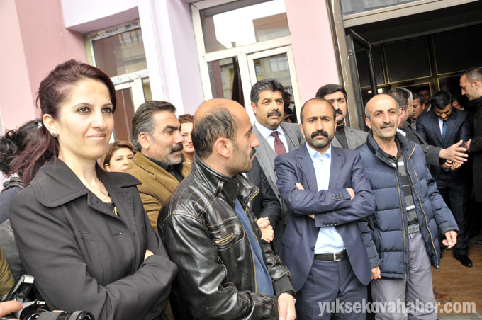 HDP’nin Hakkari adaylarına yapılan karşılamadan fotoğraflar 47