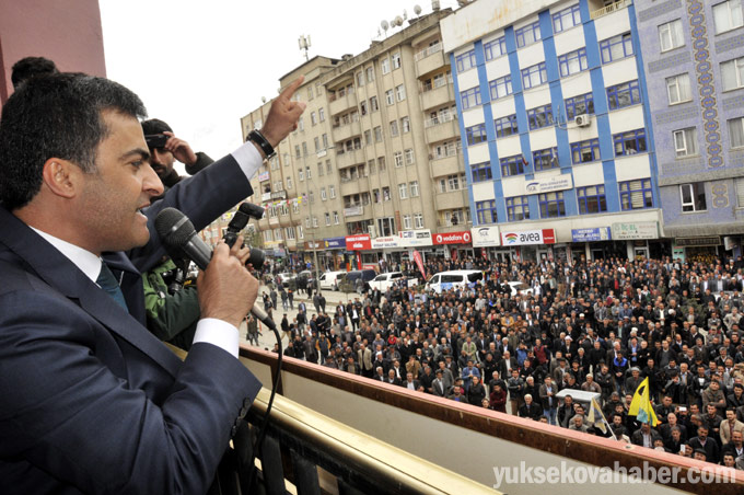 HDP’nin Hakkari adaylarına yapılan karşılamadan fotoğraflar 51