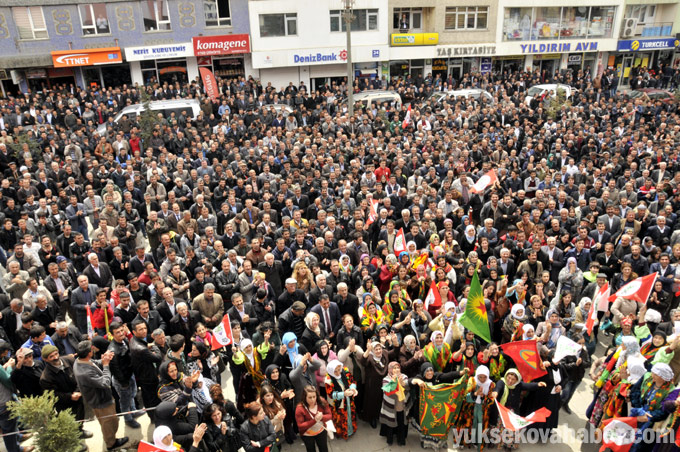 HDP’nin Hakkari adaylarına yapılan karşılamadan fotoğraflar 56