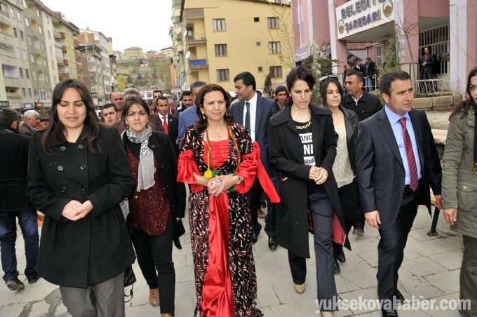 HDP’nin Hakkari adaylarına yapılan karşılamadan fotoğraflar 58