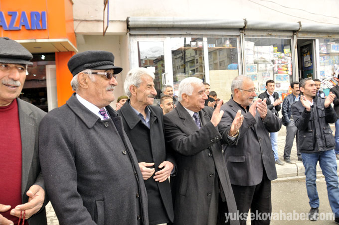 HDP’nin Hakkari adaylarına yapılan karşılamadan fotoğraflar 59