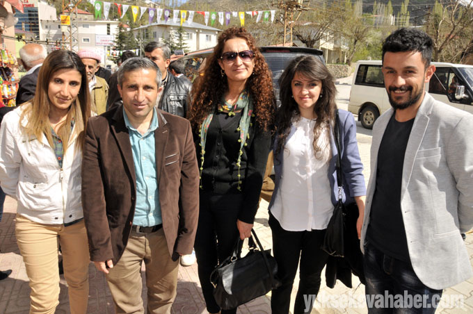 Çukurca'da HDP adaylarına coşkulu karşılama 56