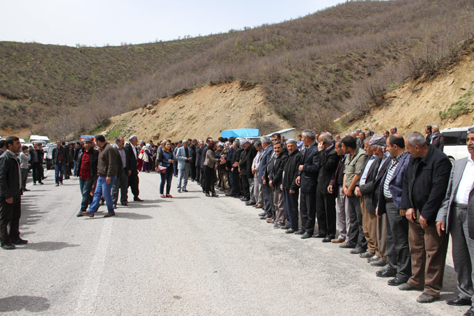 Şemdinli'de HDP adaylarına yapılan karşılamadan fotoğraflar 2