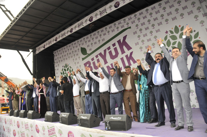 Hakkari'de HDP coşkusu 39