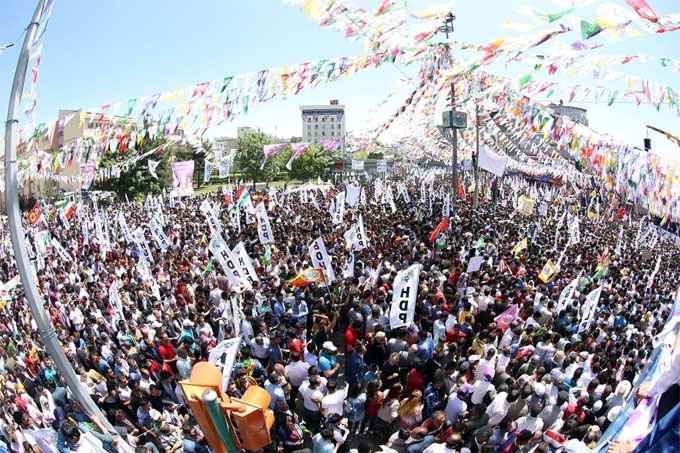 HDP'nin Van Final mitinginden fotoğraflar 18