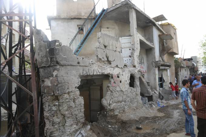Cizre'deki çatışmanın izleri - Son fotoğraflar 5