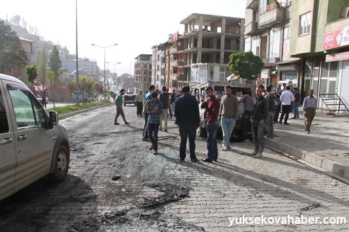 Şemdinli'de çatışma sonrası fotoğraflar 15
