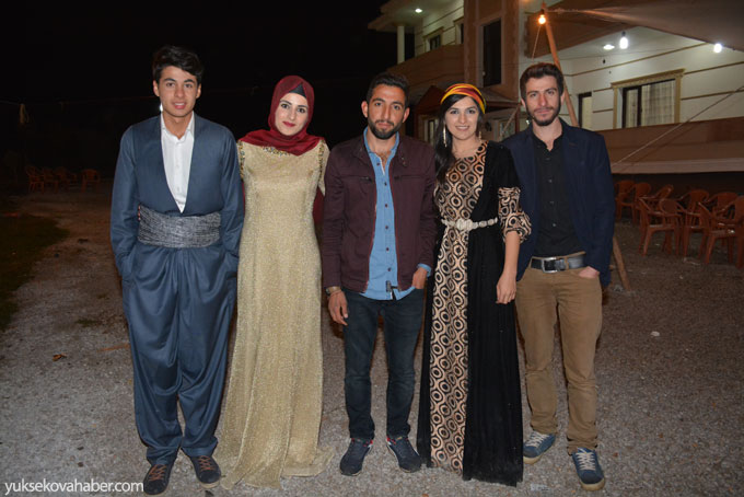 Şemdinli'de yapılan Töre ailesinin düğününden fotoğraflar 103