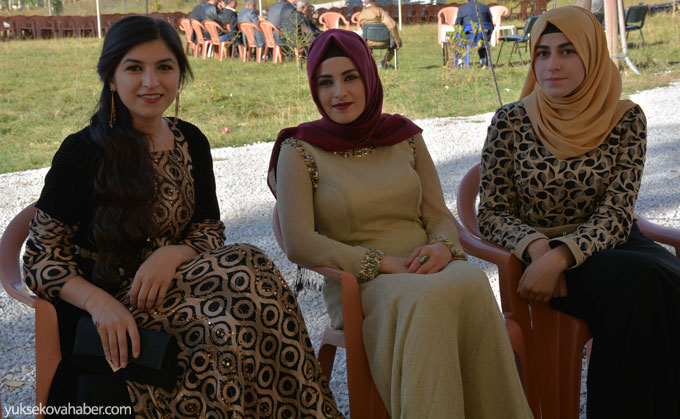 Şemdinli'de yapılan Töre ailesinin düğününden fotoğraflar 62