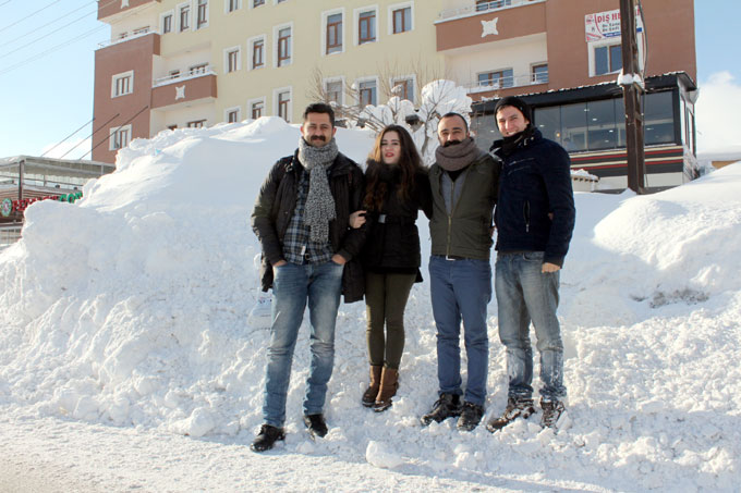 Yüksekova'dan kar manzaraları - foto - 01-01-2016 40