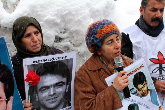 Kayıp yakınları Gazeteci Metin Göktepe'yi andı 9