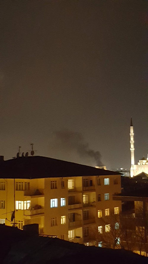 Ankara'daki patlamanın ardından ilk kareler 9