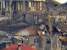 İşte Yüksekova'da top atışlarının hasar verdiği evler