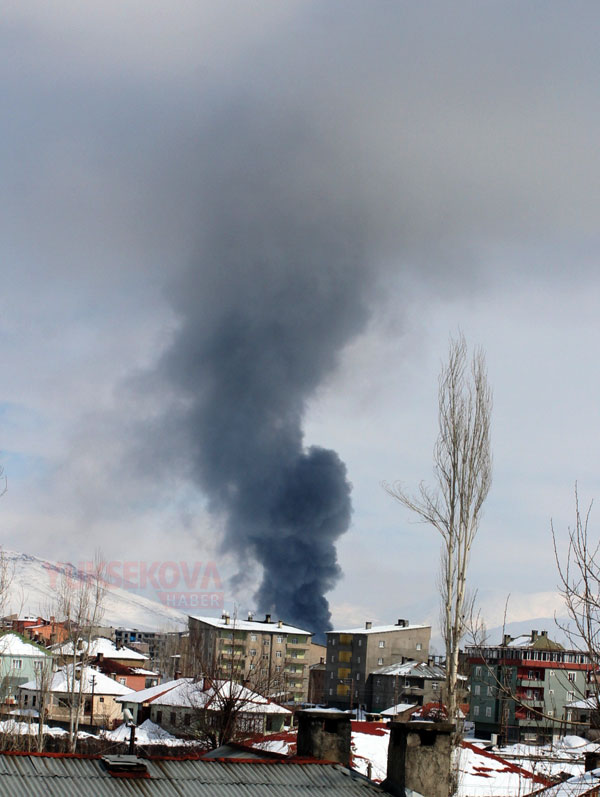 Yüksekova'dan dumanlar yükseliyor 5