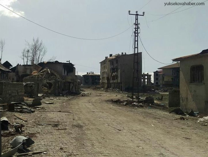 Yüksekova'dan bombardıman ve çatışma izleri 62