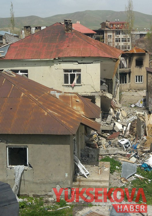 Yüksekova'da yıkımın izleri (YENİ) 12