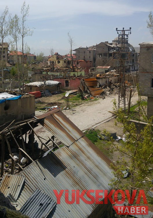 Yüksekova'da yıkımın izleri (YENİ) 14