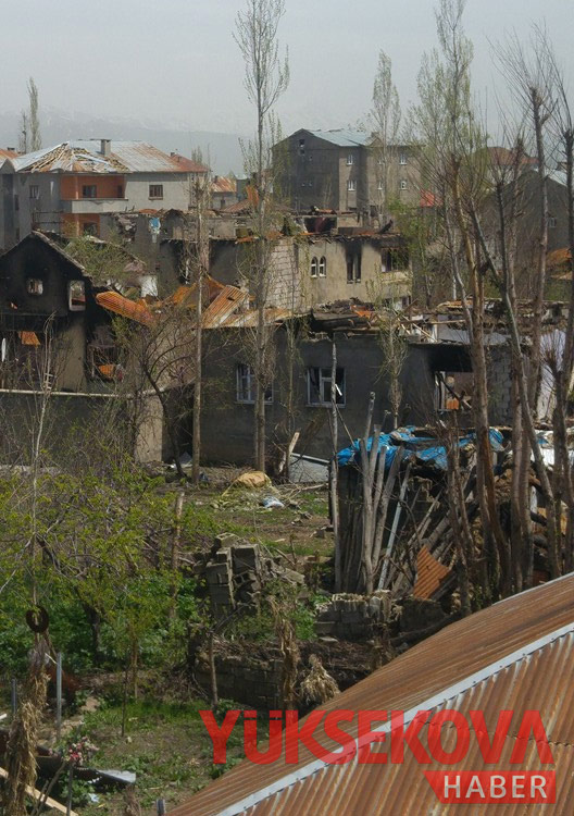 Yüksekova'da yıkımın izleri (YENİ) 15